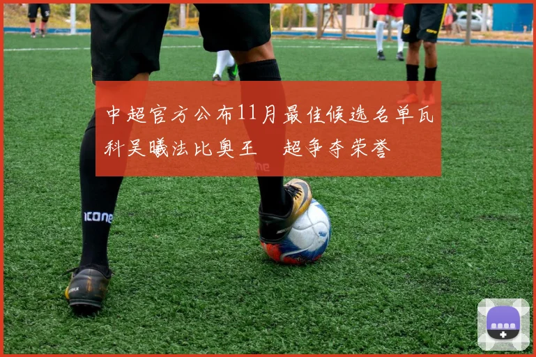 中超官方公布11月最佳候选名单瓦科吴曦法比奥王燊超争夺荣誉